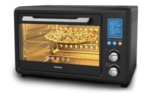 Philips HR3705/10 300-Watt Hand Mixer & HD6976/00 36-Litre Digital Oven Toaster Grill, 2000W, with Opti Temp Technology, Temperature control, Convection Mode, 7-level browning function - Image 5